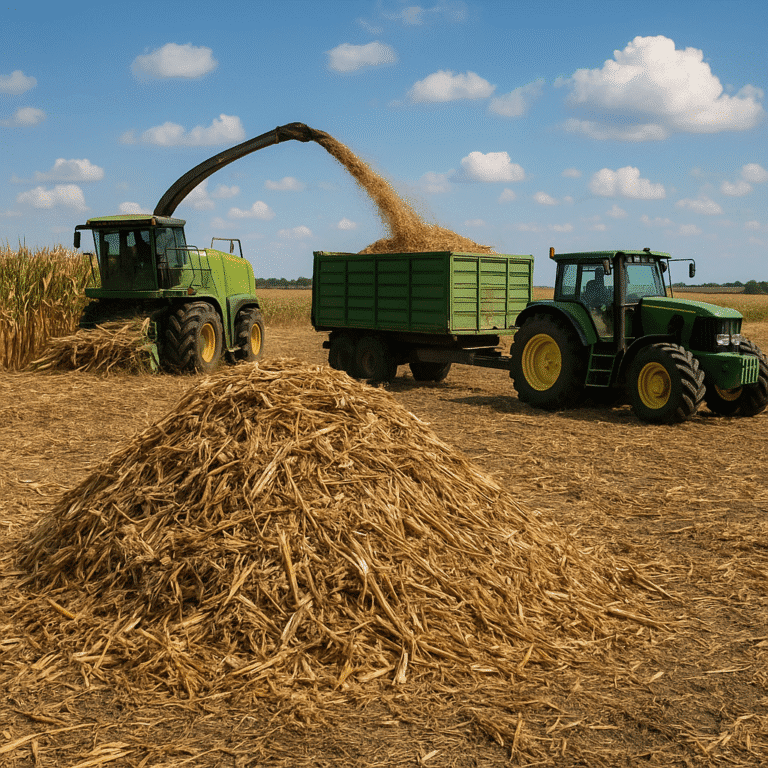 Cómo aprovechar los residuos agrícolas como biocombustibles