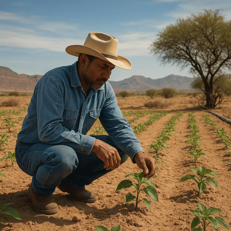 Agricultura en zonas áridas: innovación y resistencia