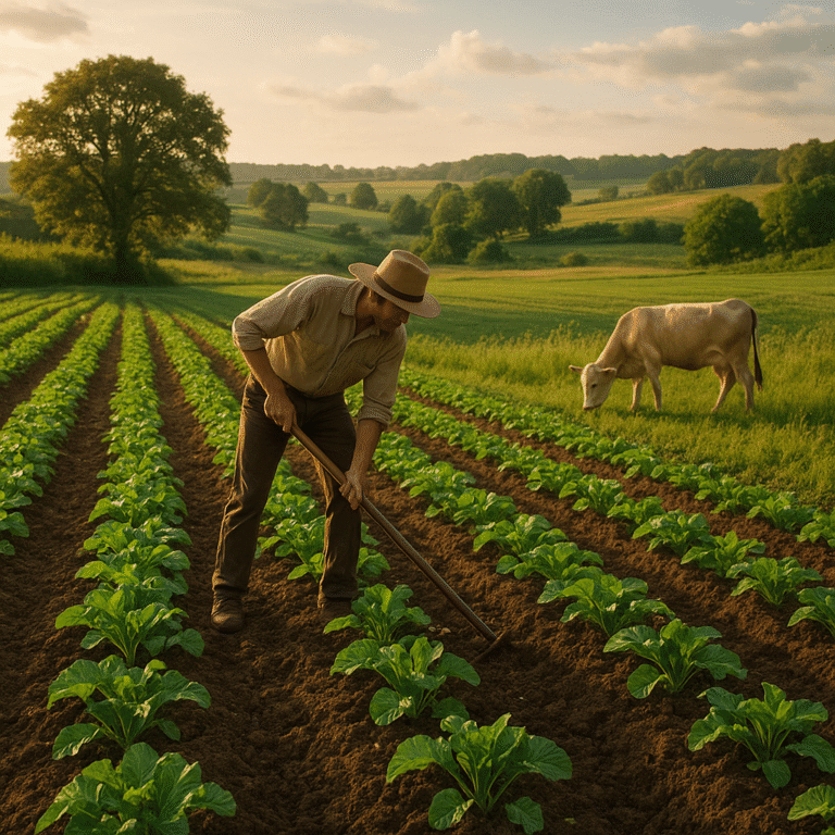 Agricultura regenerativa: restaurar el suelo y el planeta
