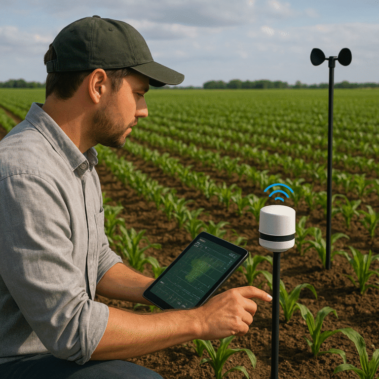 Cómo los sensores mejoran la gestión agrícola