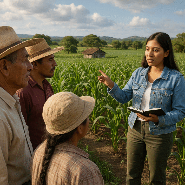 Cómo la educación rural impulsa el desarrollo agrícola