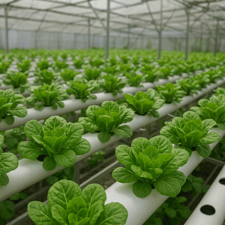 Cultivos hidropónicos: agricultura sin suelo