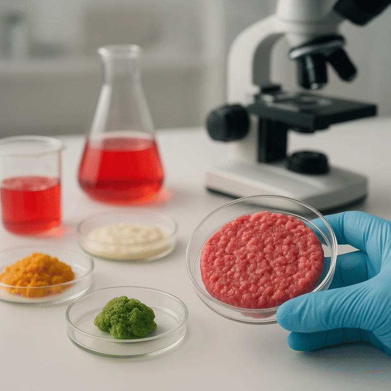 El futuro de los alimentos cultivados en laboratorio