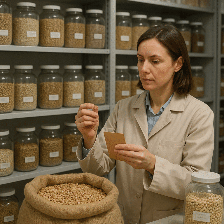 Cómo los bancos de semillas protegen la diversidad agrícola