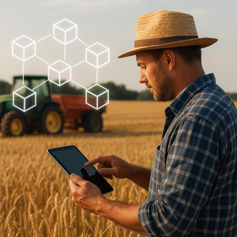 El uso de blockchain en la cadena de suministro agrícola