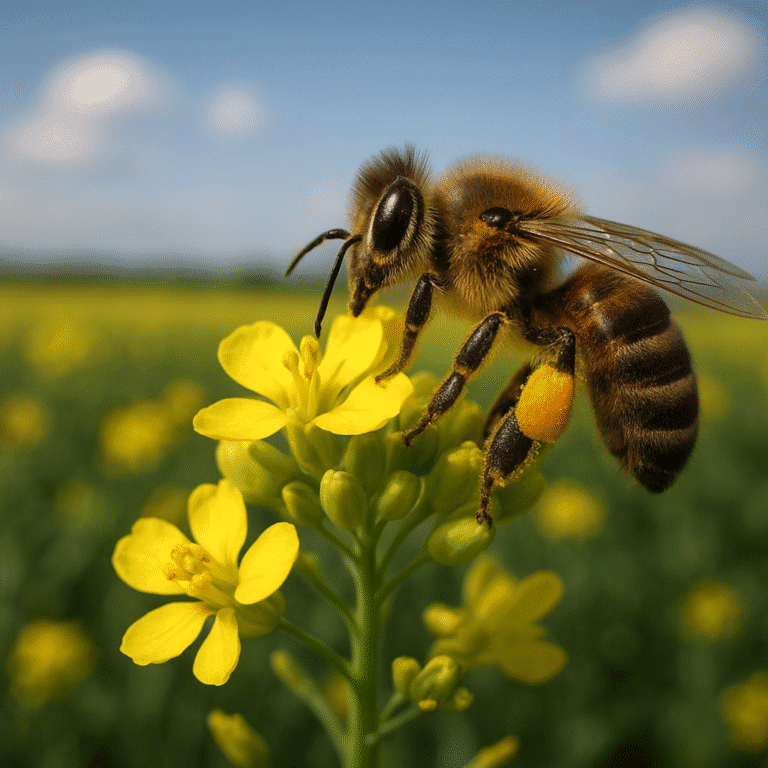 La importancia del polen y los polinizadores en la agricultura