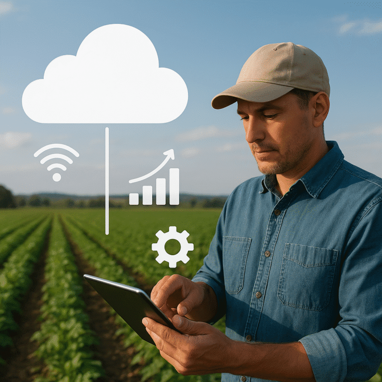 Agricultura digital: conectando el campo con la nube