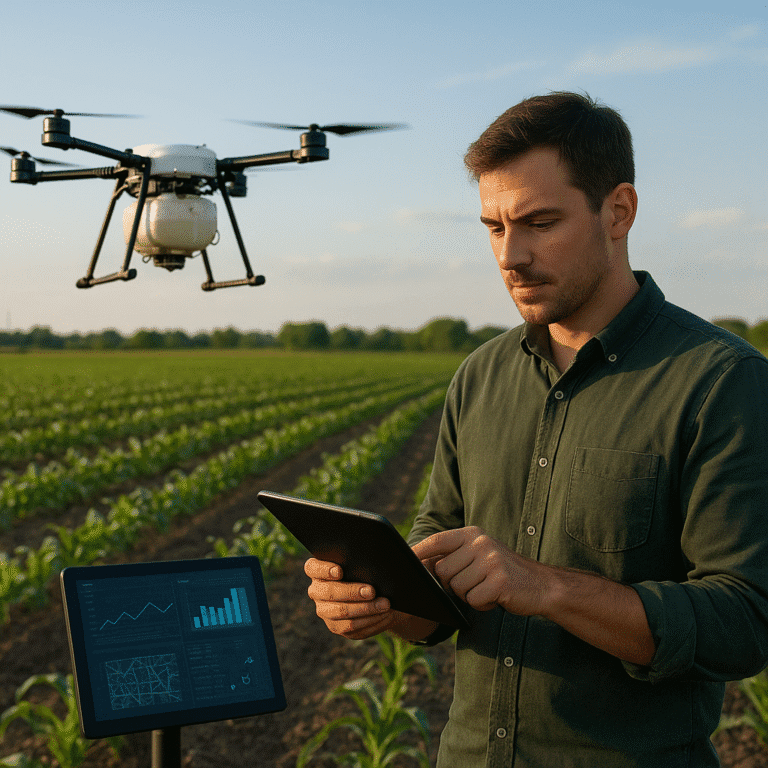 Agricultura inteligente y la gestión de datos en tiempo real