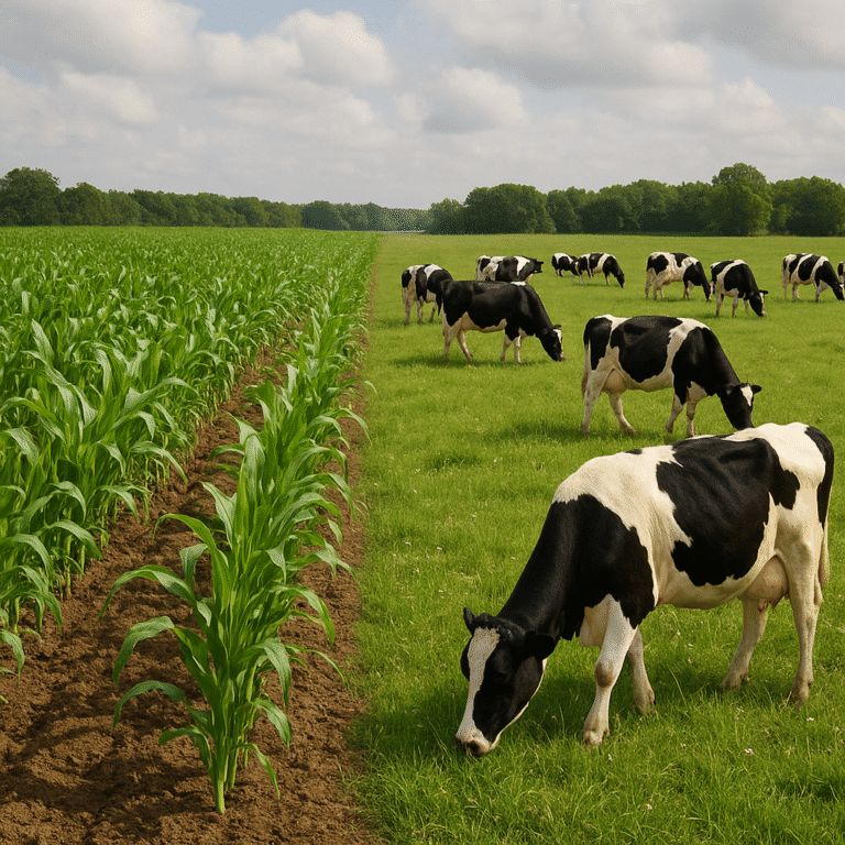 Agricultura mixta: combinar cultivos y ganadería para mayor sostenibilidad