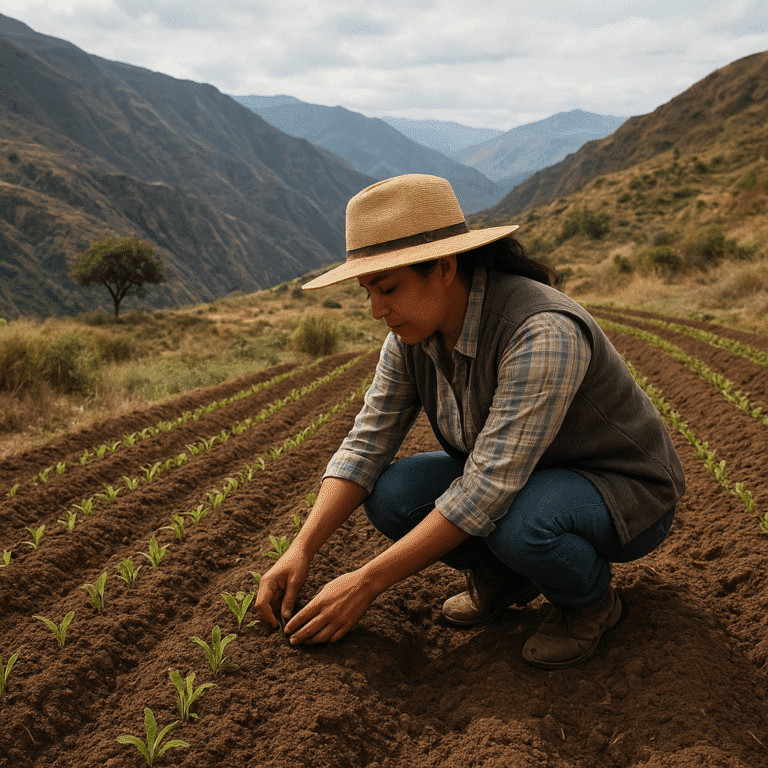 Cómo adaptar la agricultura a ecosistemas frágiles