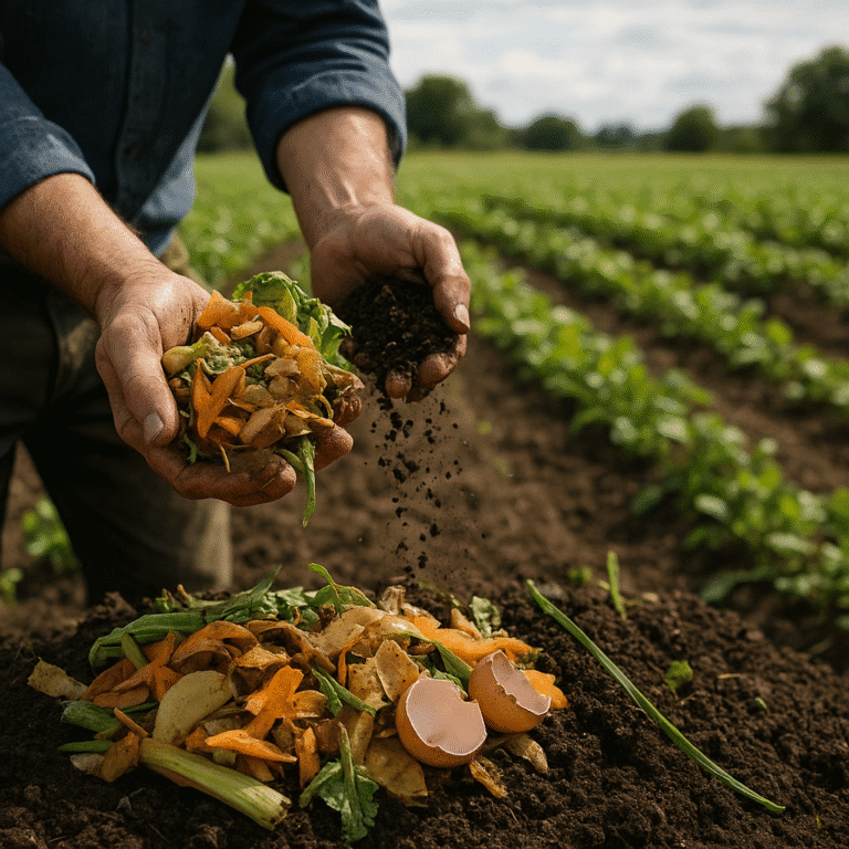 Cómo aprovechar los residuos orgánicos para fertilizar cultivos