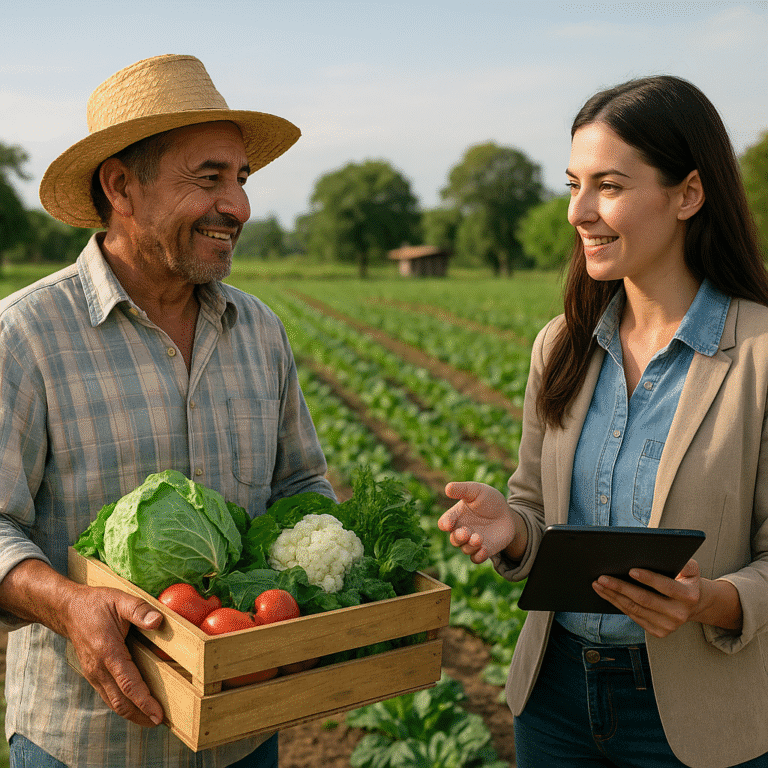 Cómo el marketing agrícola ayuda a los pequeños productores