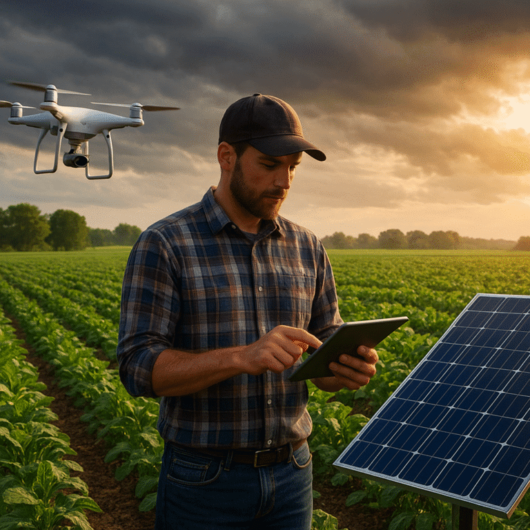 Cómo la agricultura inteligente ayuda a enfrentar la crisis climática