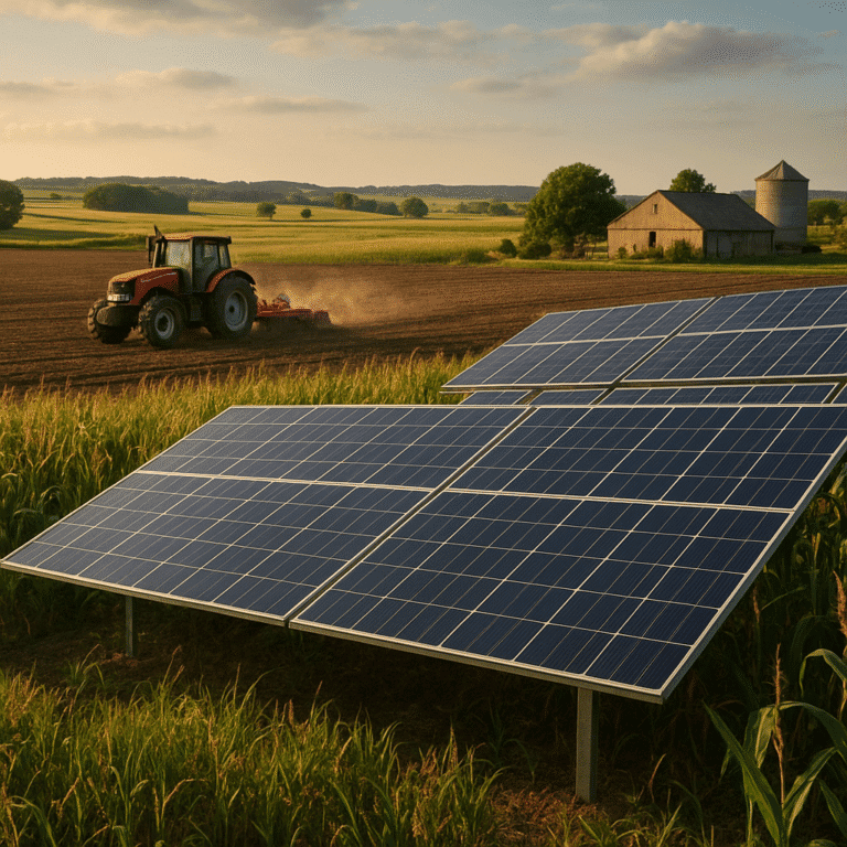Cómo la fotovoltaica impulsa la energía en el campo