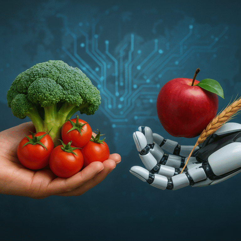 Cómo la IA está cambiando la cadena alimentaria mundial