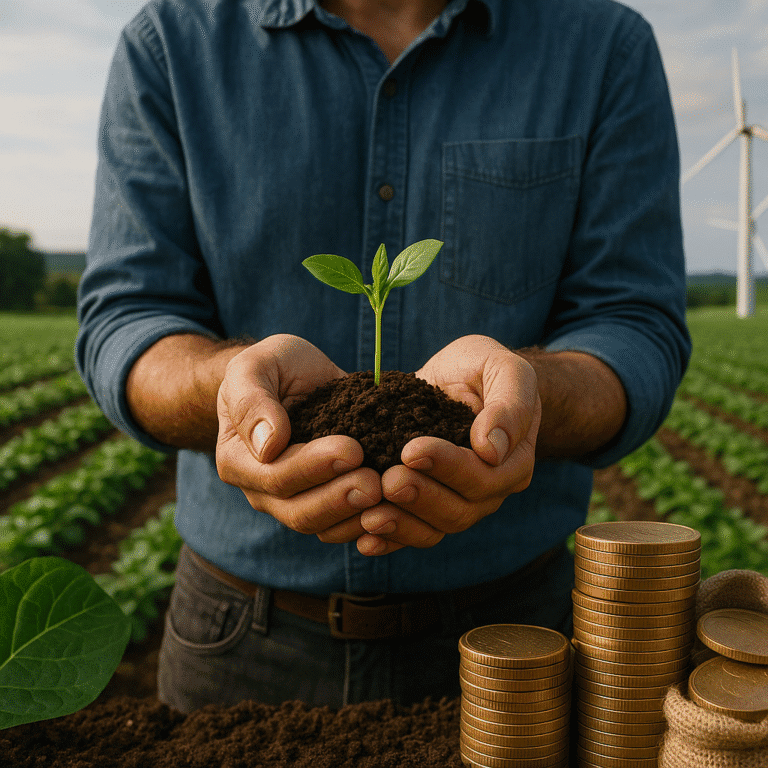Cómo las finanzas verdes benefician al sector agrícola