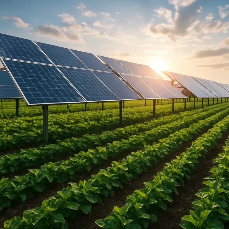 Cómo los paneles solares ayudan en la agricultura moderna