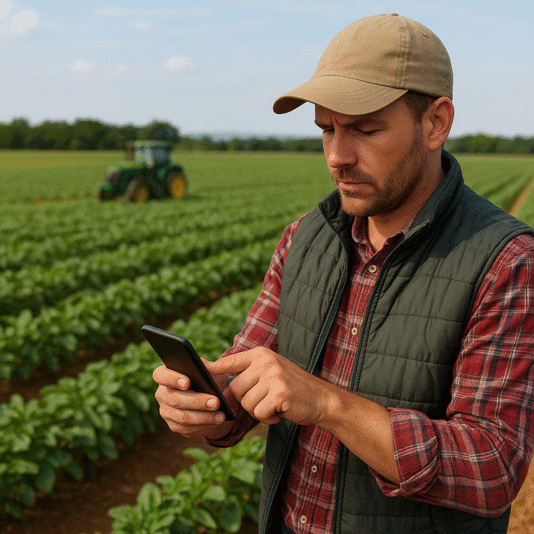 Cómo las apps móviles ayudan a los agricultores