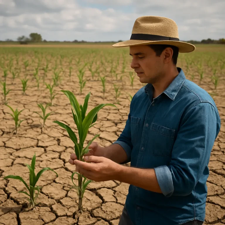 Cómo los cultivos resistentes ayudan frente a la sequía