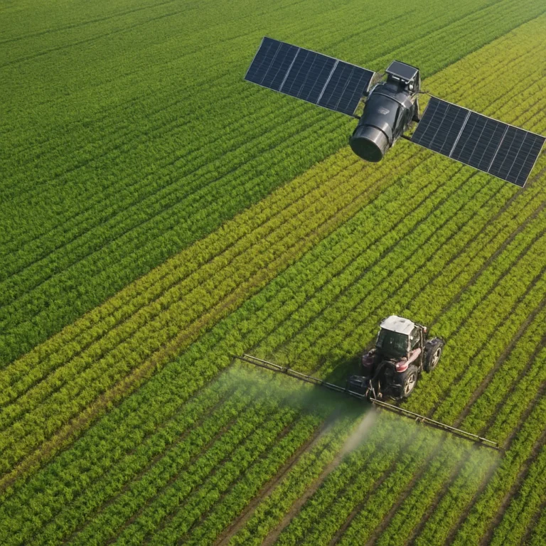 Cómo los satélites predicen la salud de los cultivos